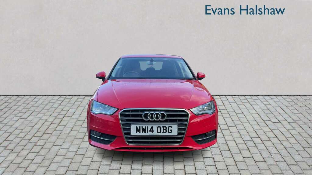 Audi A3 1.4 Tfsi 140 Sport S Tronic 2014 MW14OBG Red #3