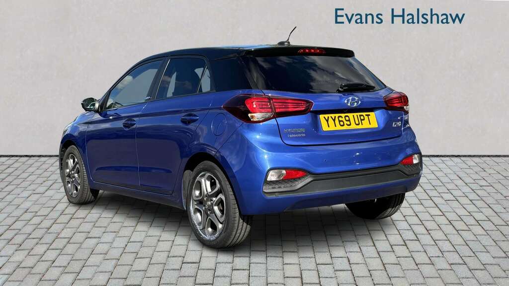 Hyundai I20 1.2 Mpi Play 2019 Blue #2