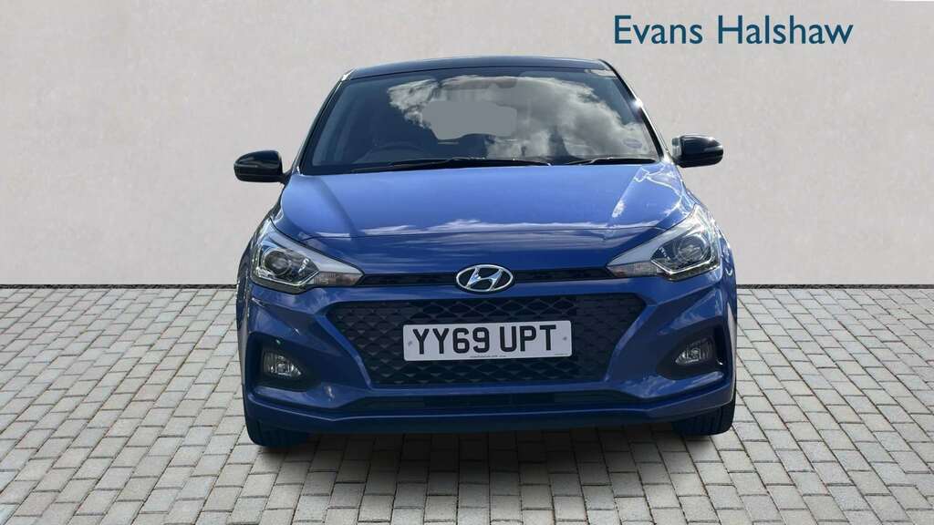 Hyundai I20 1.2 Mpi Play 2019 Blue #4