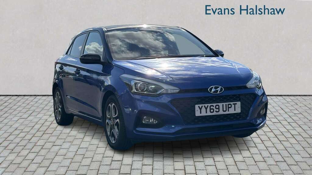 Hyundai I20 1.2 Mpi Play 2019 Blue