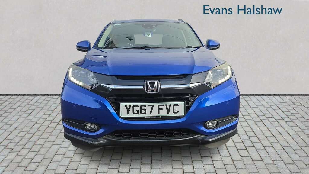 Honda Hr-V 1.5 I-vtec Ex 2017 Blue #4