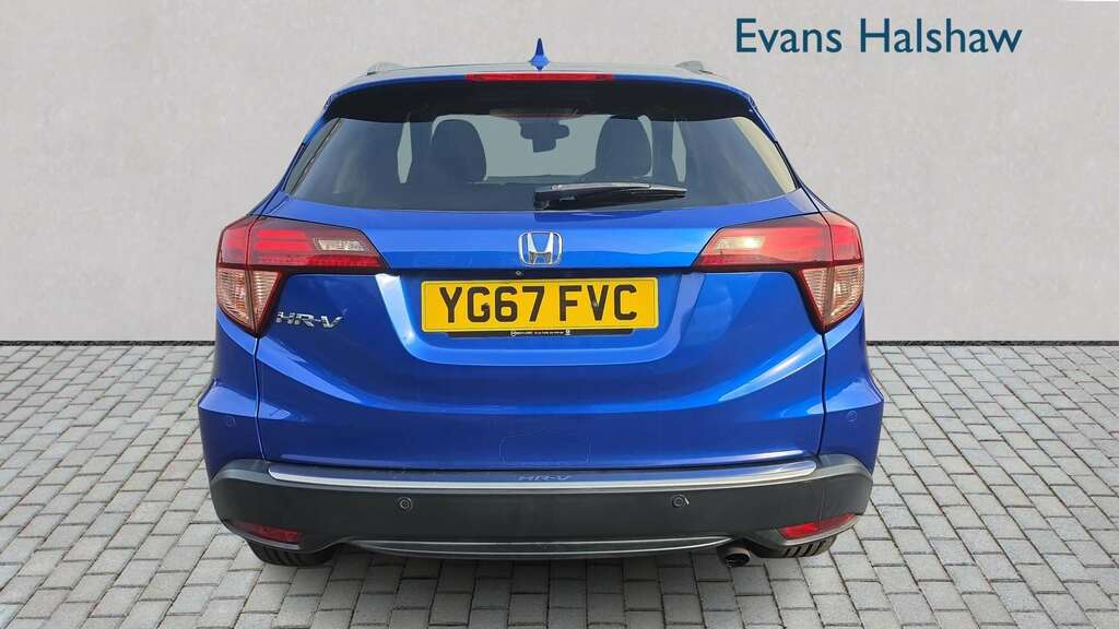 Honda Hr-V 1.5 I-vtec Ex 2017 Blue #5