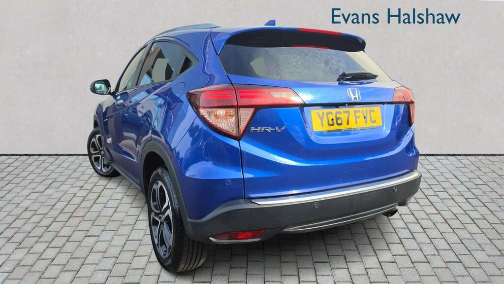 Honda Hr-V 1.5 I-vtec Ex 2017 Blue #2