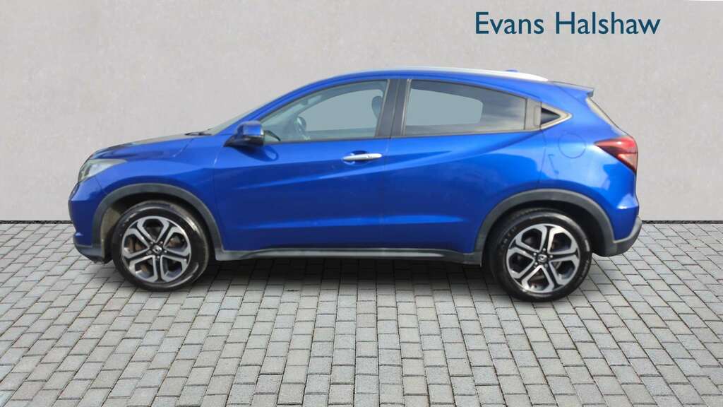 Honda Hr-V 1.5 I-vtec Ex 2017 Blue #3