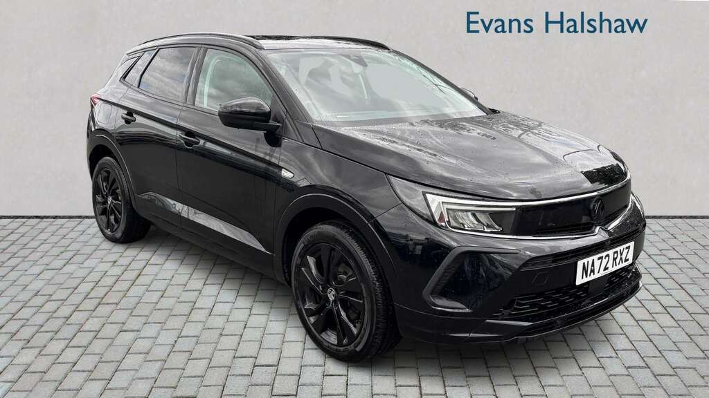 Vauxhall Grandland 1.2 Turbo Gs Line 2022 Black