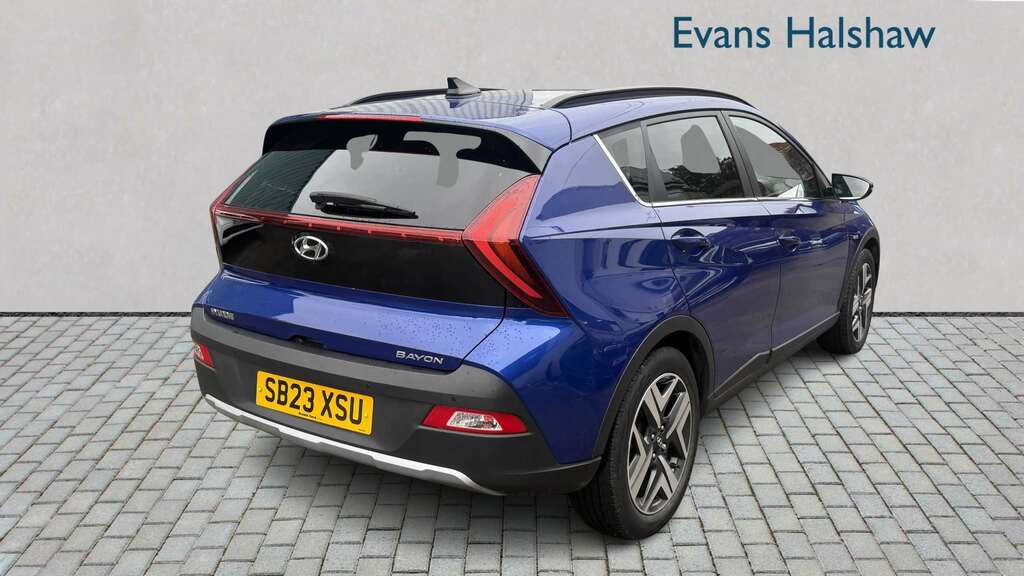Hyundai Bayon 1.0 Tgdi 48V Mhev Premium Dct 2023 Blue #4