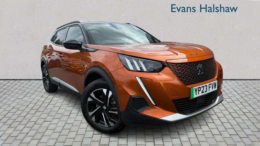 Peugeot e-2008 100Kw Gt 50Kwh 2023 Orange