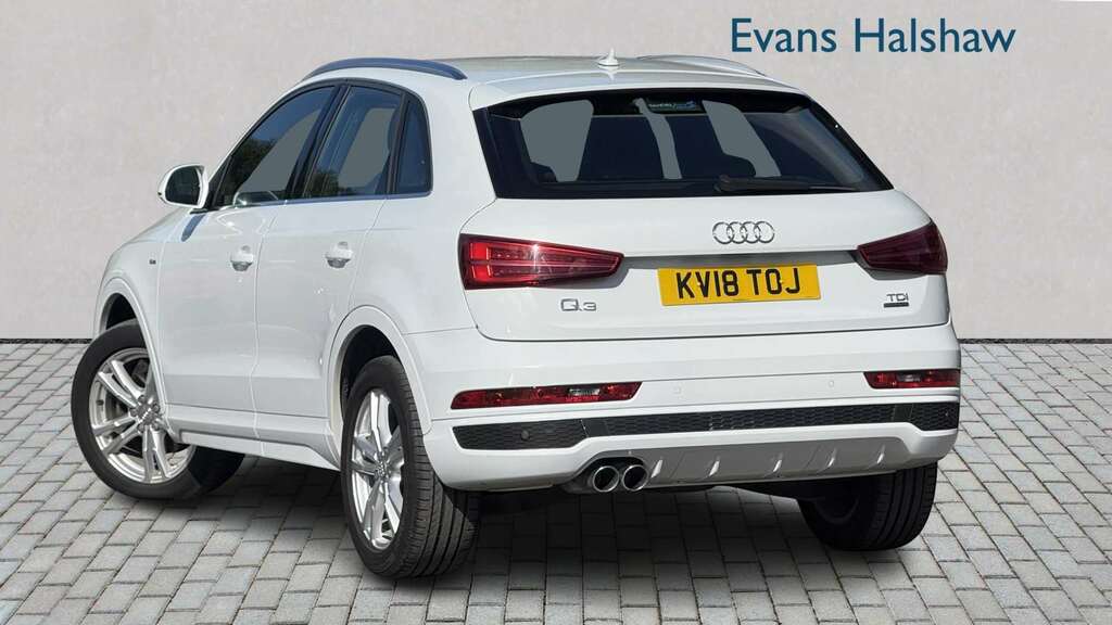 Audi Q3 2.0 Tdi Quattro S Line Edition 2018 White #2