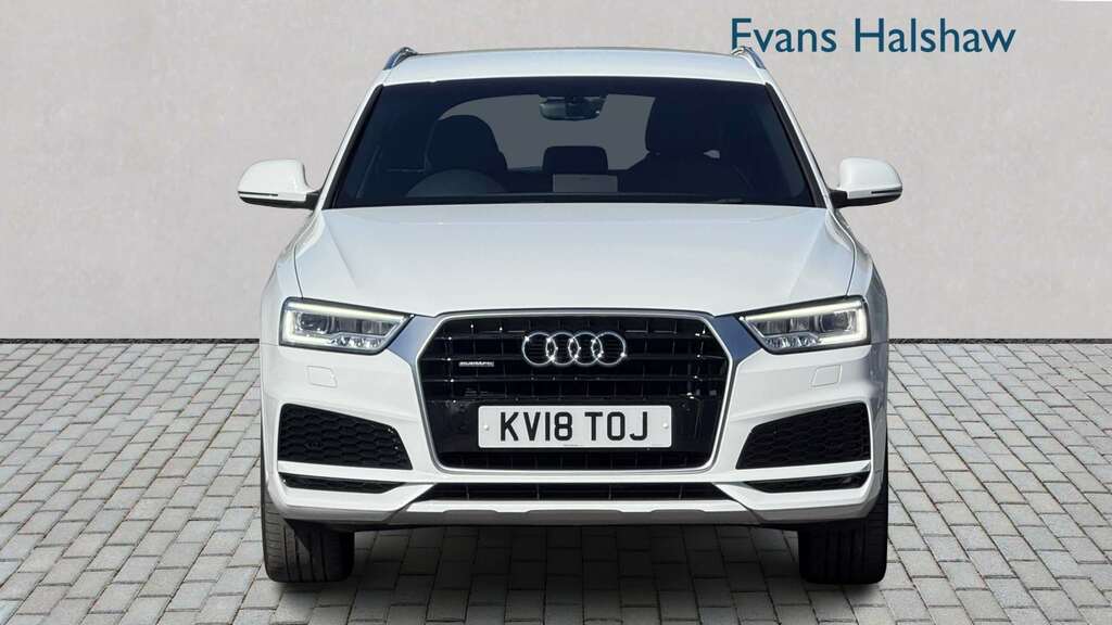 Audi Q3 2.0 Tdi Quattro S Line Edition 2018 White #4