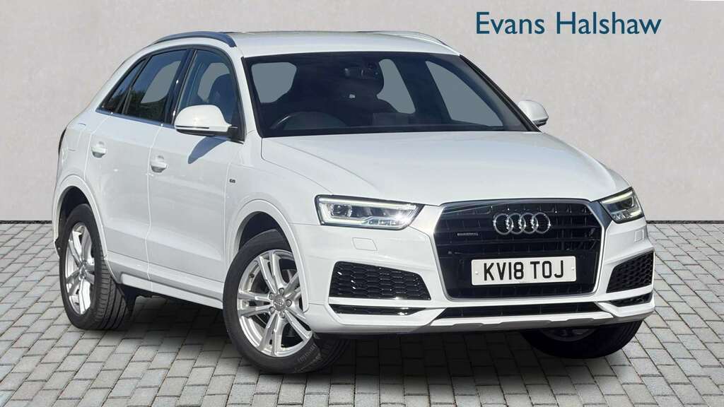Audi Q3 2.0 Tdi Quattro S Line Edition 2018 White