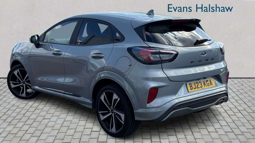 Ford Puma 1.0 Ecoboost Hybrid Mhev St-line X Dct 2023 Silver #4