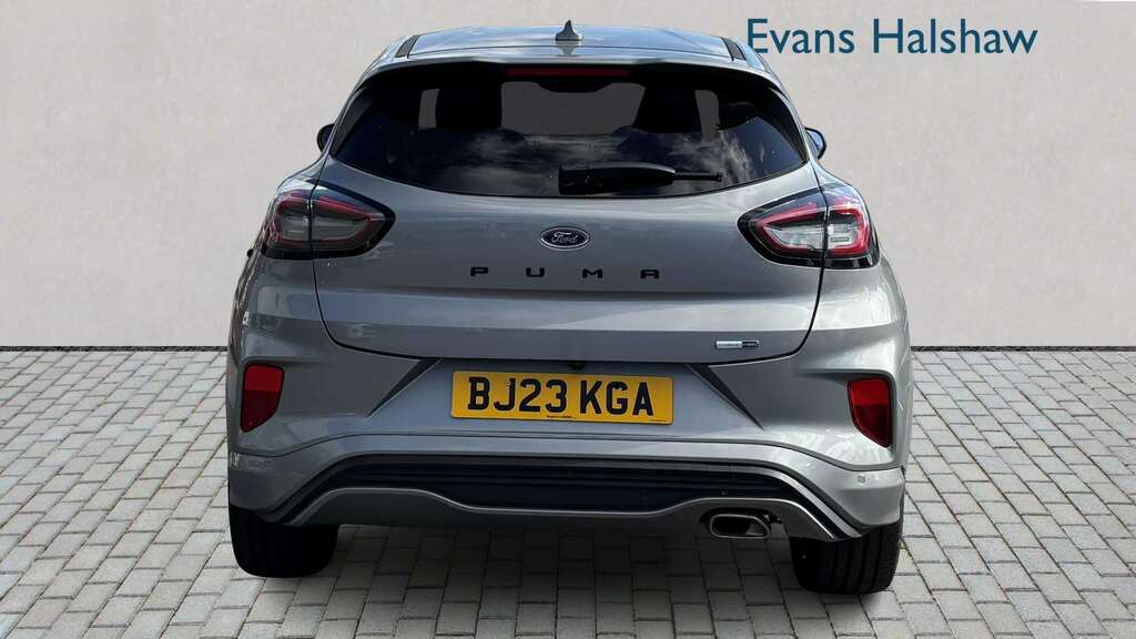 Ford Puma 1.0 Ecoboost Hybrid Mhev St-line X Dct 2023 Silver #5