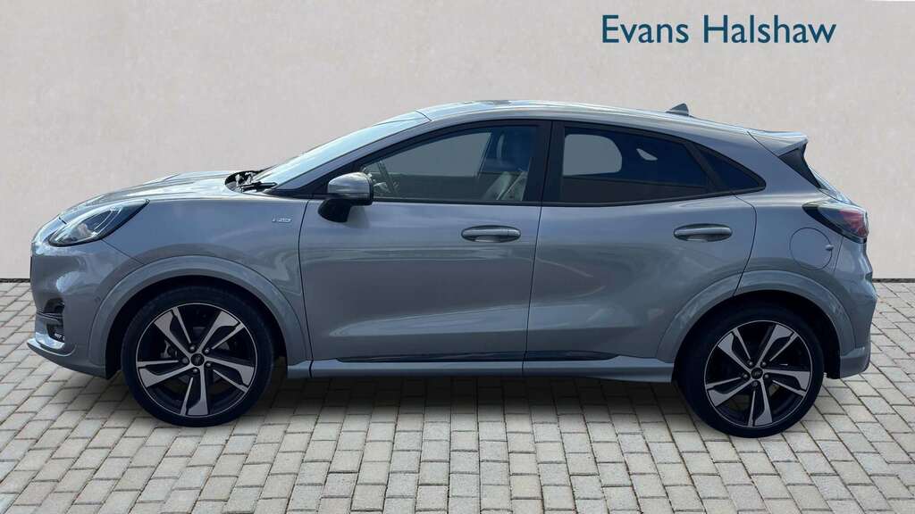Ford Puma 1.0 Ecoboost Hybrid Mhev St-line X Dct 2023 Silver #3