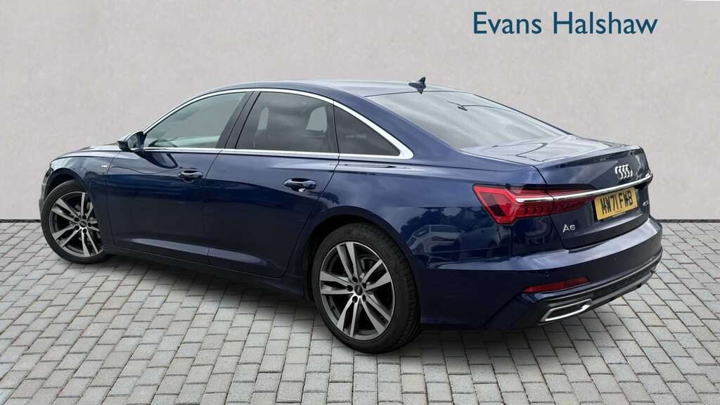Audi A6 40 Tdi S Line S Tronic 2021 Blue #2