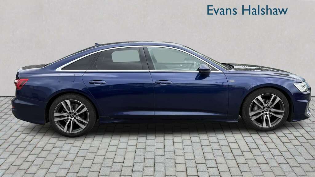 Audi A6 40 Tdi S Line S Tronic 2021 Blue #3