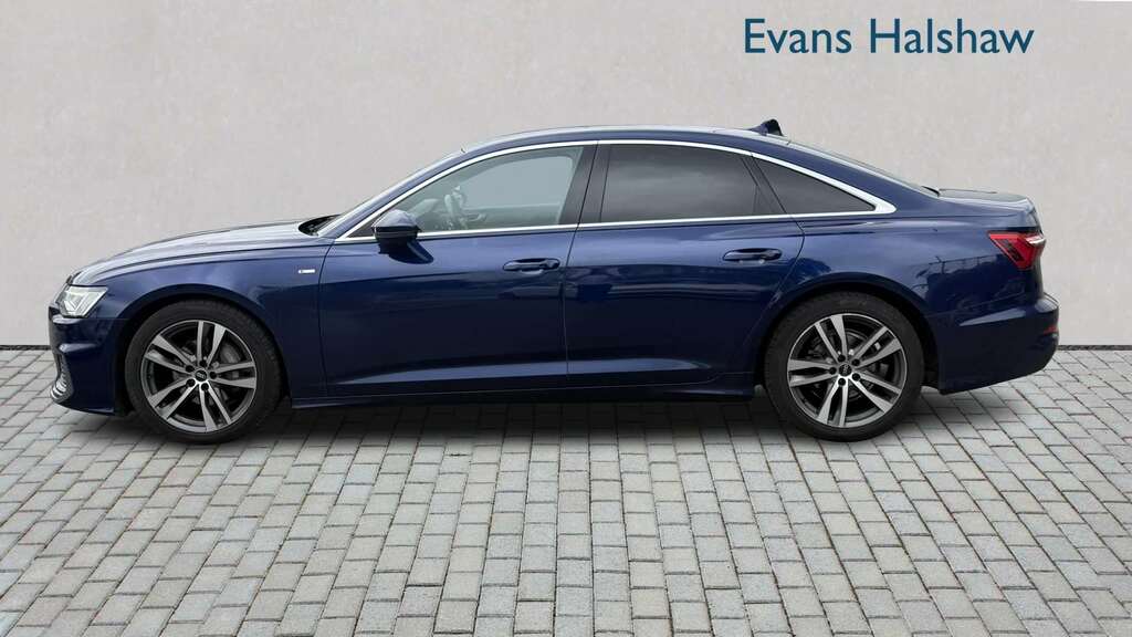 Audi A6 40 Tdi S Line S Tronic 2021 Blue #5