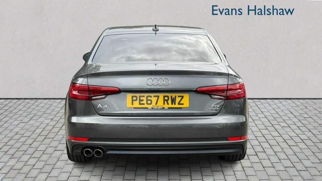 Audi A4 2.0 Tdi 190 Quattro S Line S Tronic 2017 Grey #4