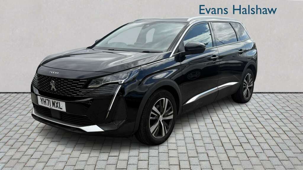 Peugeot 5008 1.2 Puretech Allure Premium Eat8 2021 Black #2