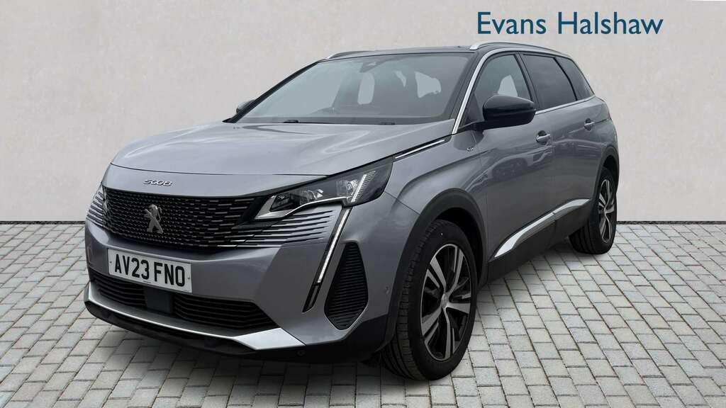 Peugeot 5008 1.5 Bluehdi Gt Eat8 2023 Grey #3