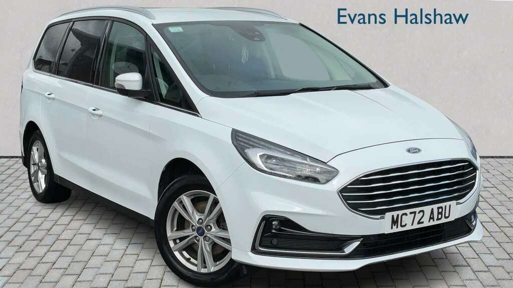 Ford Galaxy 2.5 Fhev 190 Titanium Cvt 2023 White