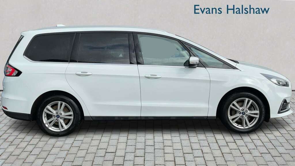 Ford Galaxy 2.5 Fhev 190 Titanium Cvt 2023 White #3