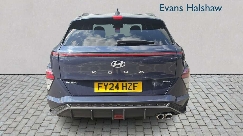 Hyundai Kona 1.6 Gdi Hybrid N Line Dct 2024 Blue #5