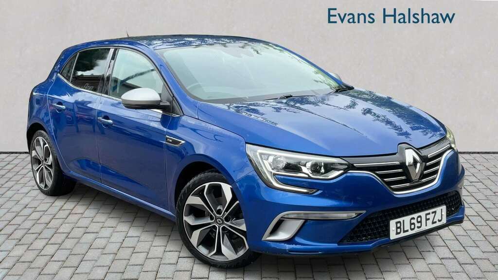 Renault Megane 1.3 Tce Gt Line 2019 Blue