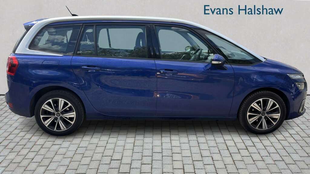 Citroen Grand C4 Picasso 1.6 Bluehdi Feel Eat6 2017 Blue #4