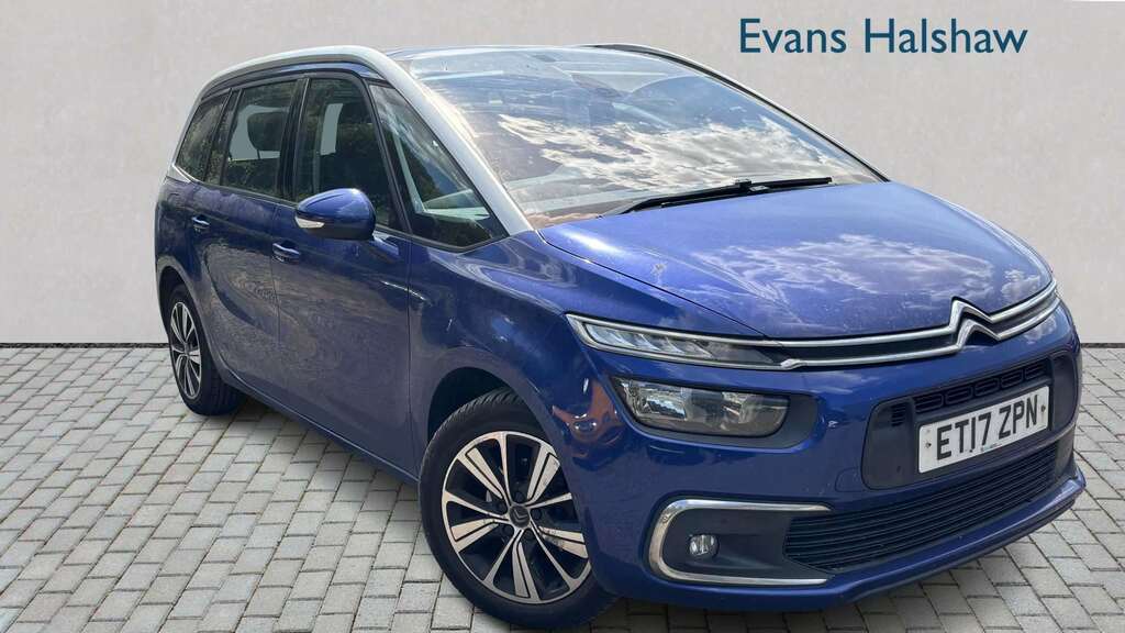 Citroen Grand C4 Picasso 1.6 Bluehdi Feel Eat6 2017 Blue