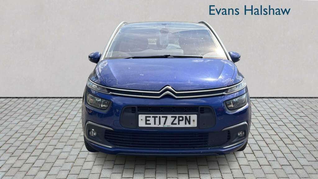 Citroen Grand C4 Picasso 1.6 Bluehdi Feel Eat6 2017 Blue #5