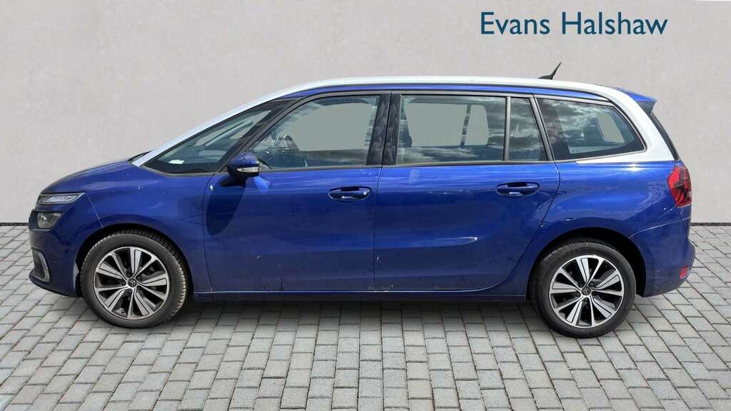 Citroen Grand C4 Picasso 1.6 Bluehdi Feel Eat6 2017 Blue #6