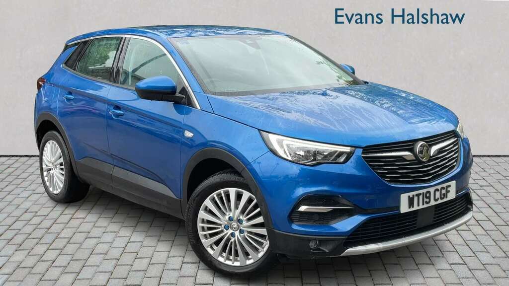 Vauxhall Grandland X 1.2 Turbo Tech Line Nav 8 Speed 2019 Blue