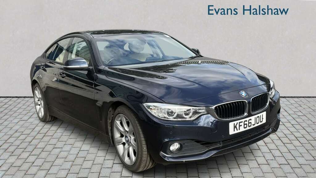 BMW 4 Series 420I Se Business Media 2017 Blue