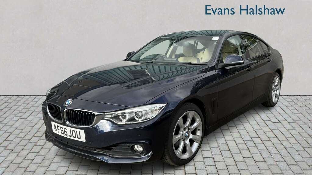 BMW 4 Series 420I Se Business Media 2017 Blue #2