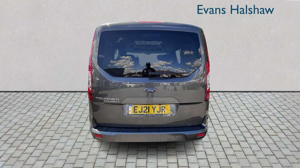 Ford Grand Tourneo Connect 1.5 Ecoblue 120 Titanium Powershift 2021 Grey #4