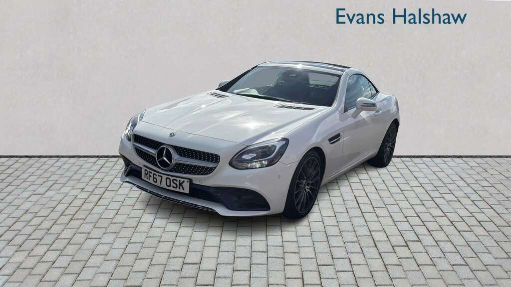 Mercedes-Benz SLC 250D Amg Line 9G-tronic 2017 White #2