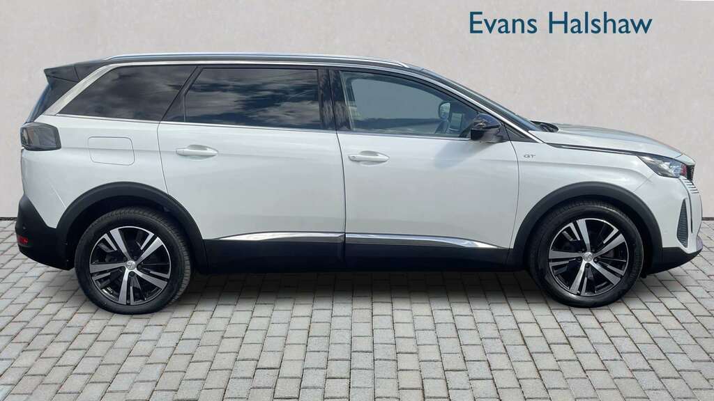 Peugeot 5008 1.5 Bluehdi Gt 2021 White #5
