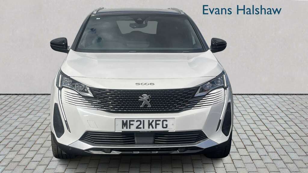 Peugeot 5008 1.5 Bluehdi Gt 2021 White #3