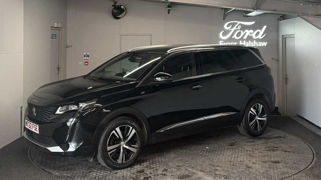 Peugeot 5008 1.5 Bluehdi Gt Eat8 2022 Black #3