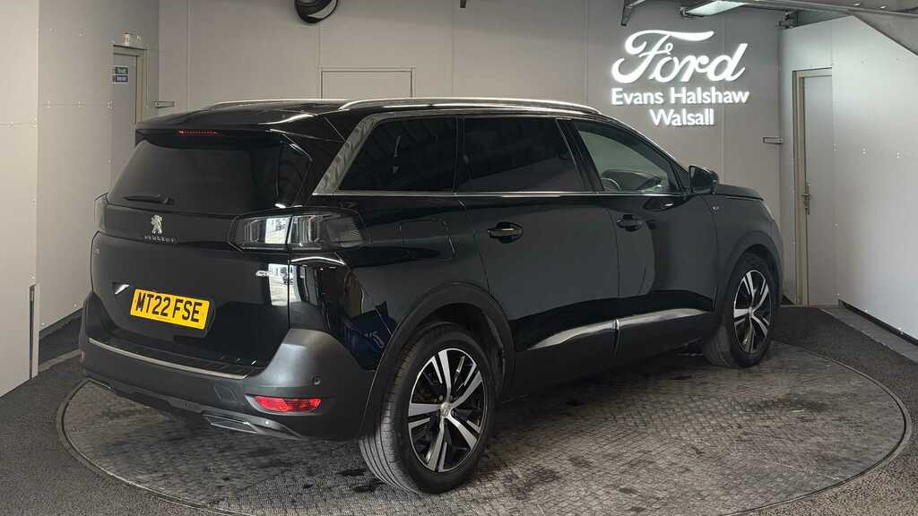 Peugeot 5008 1.5 Bluehdi Gt Eat8 2022 Black #4