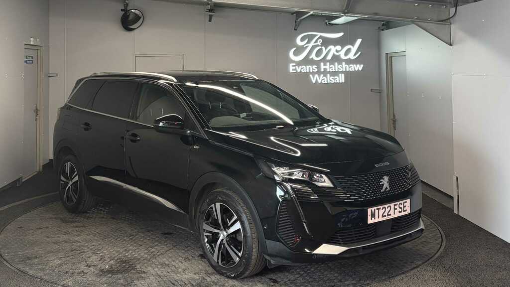 Peugeot 5008 1.5 Bluehdi Gt Eat8 2022 Black #2