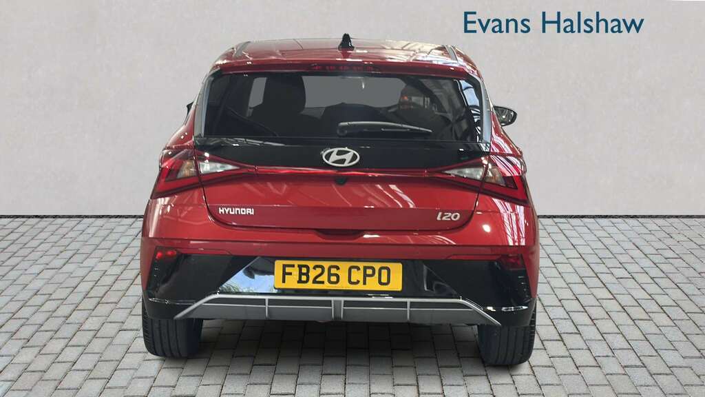 Hyundai I20 1.0T Gdi 90 Tech Line Dct 2026 Red #5