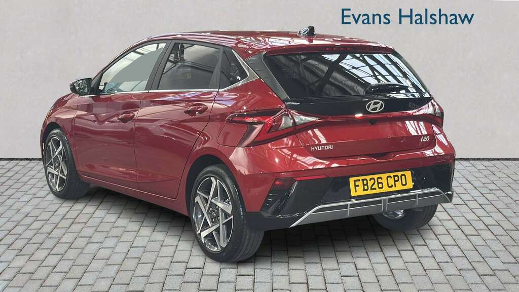 Hyundai I20 1.0T Gdi 90 Tech Line Dct 2026 Red #2