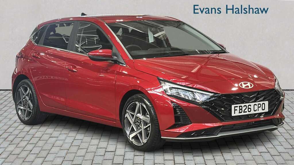 Hyundai I20 1.0T Gdi 90 Tech Line Dct 2026 Red