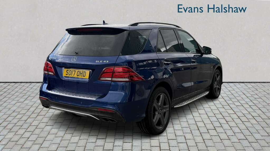 Mercedes-Benz GLE Class 43 4Matic Premium Plus 9G-tronic 2017 Blue #4
