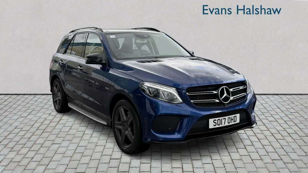 Mercedes-Benz GLE Class 43 4Matic Premium Plus 9G-tronic 2017 Blue