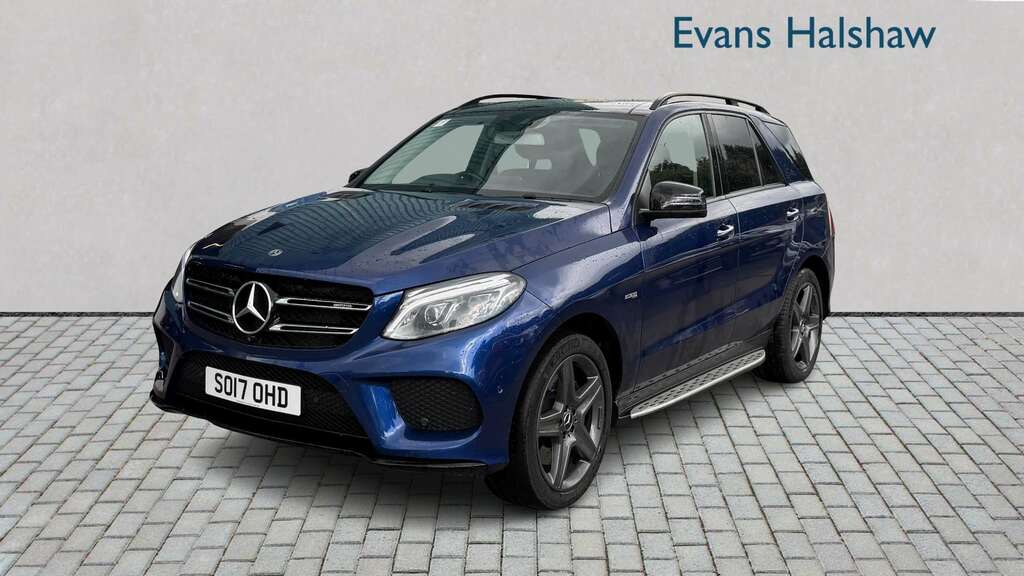 Mercedes-Benz GLE Class 43 4Matic Premium Plus 9G-tronic 2017 Blue #2
