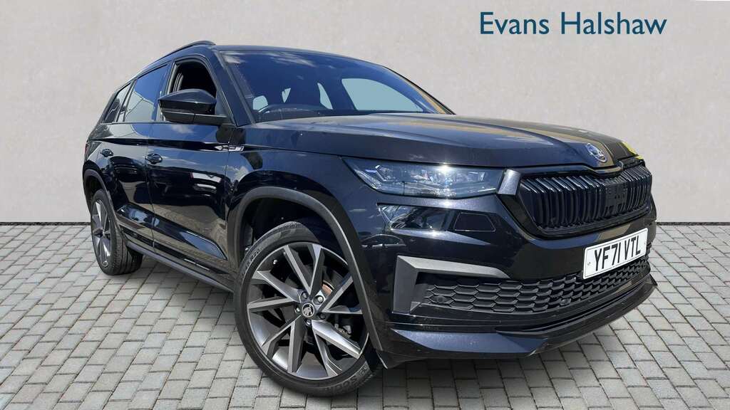 Skoda Kodiaq 2.0 Tdi 200 Sport Line 4X4 Dsg 7 Seat 2021 Black