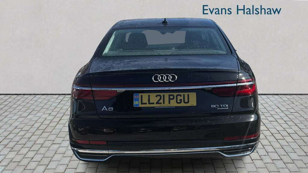 Audi A8 50 Tdi Quattro Sport Tiptronic 2021 Black #4
