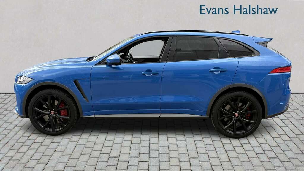 Jaguar F-Pace 5.0 Supercharged V8 Svr Awd 2019 Blue #4